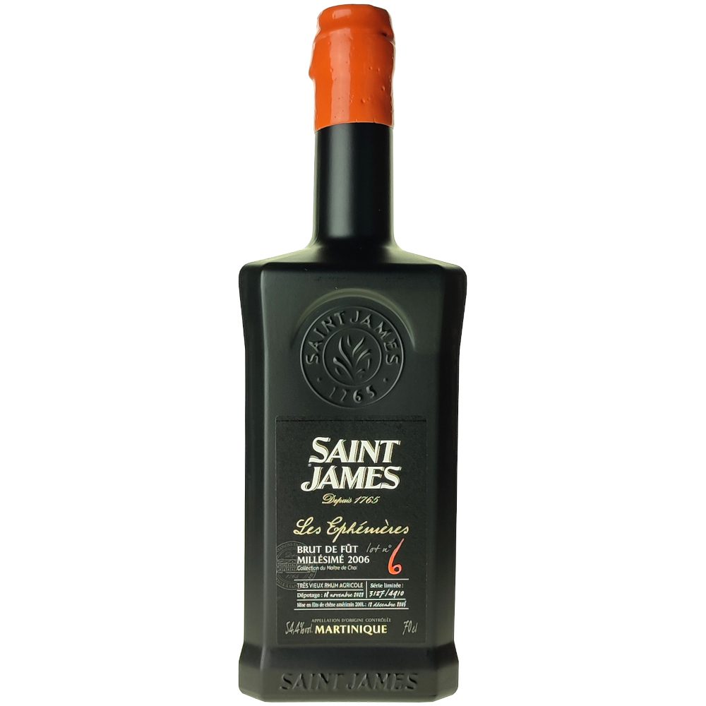 Saint James Rhum de la Martinique Les Ephémères 2006 Brut de fût n°6 01